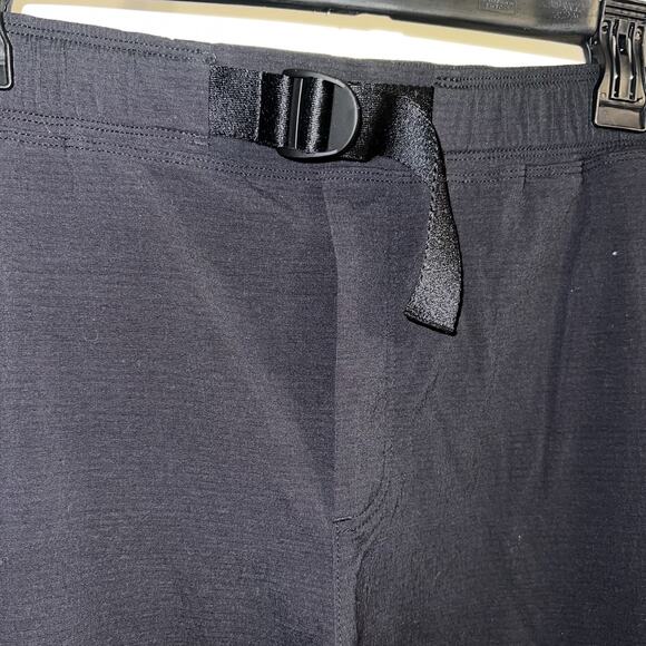 Athleta Hiking Pants Zip Off Legs Nylon Women Black Size 16 Utility Work Cargo - Picture 5 of 10